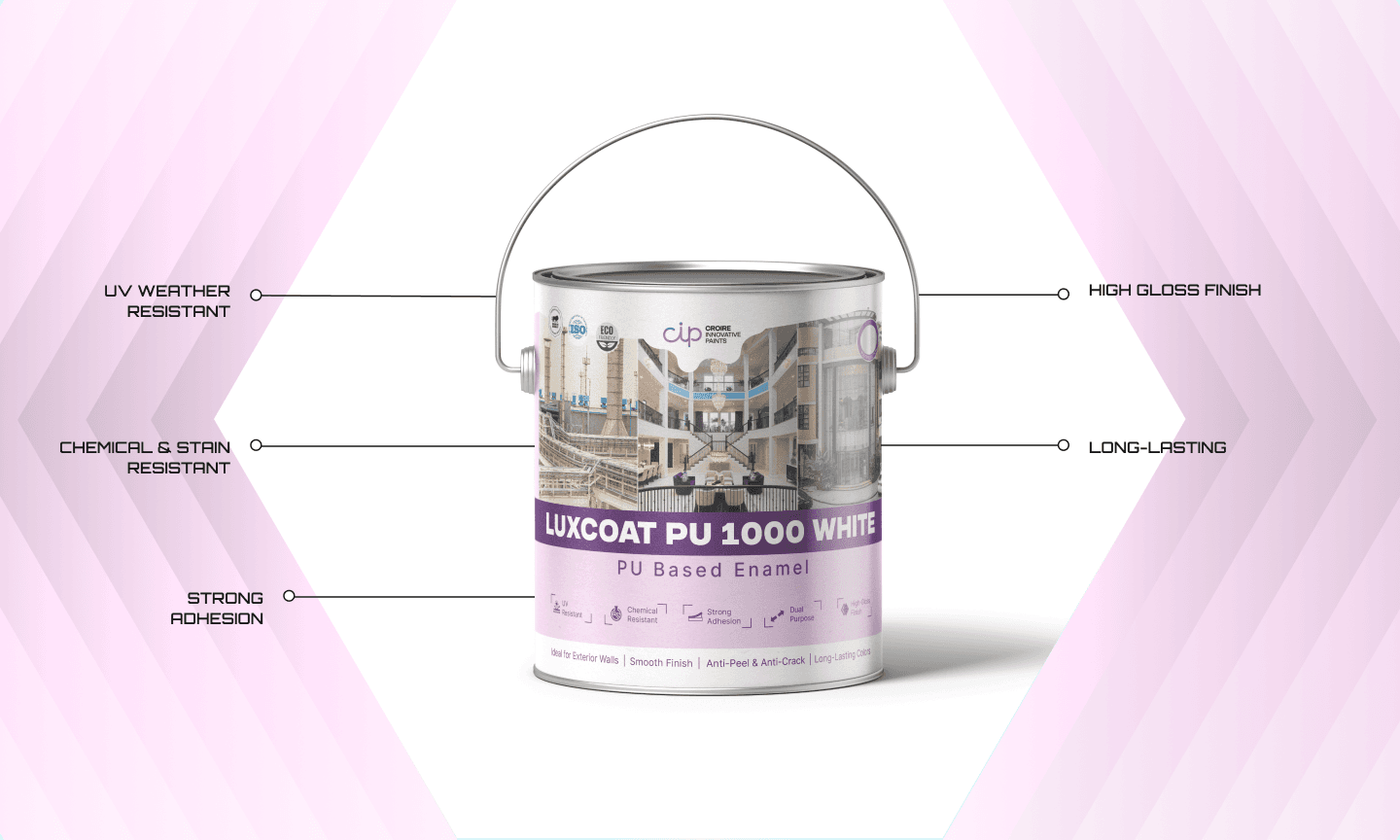 Luxcoat PU 1000 White Image